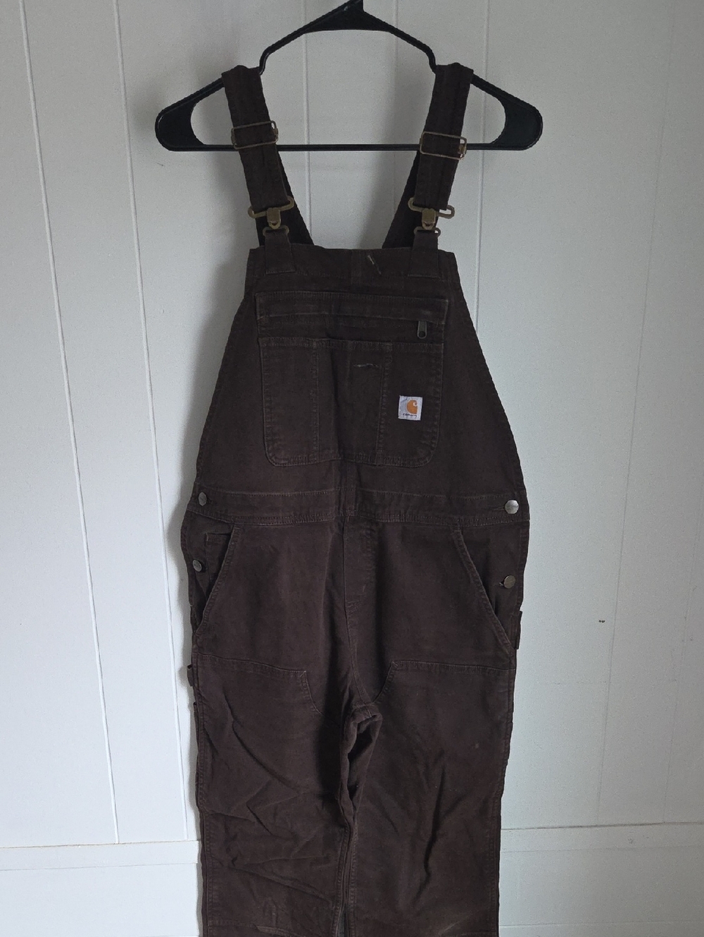 Carhartt Womens Dark Brown Overalls